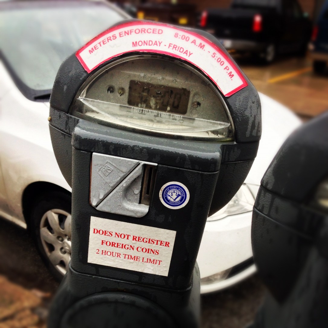 Impact 52 fills parking meters