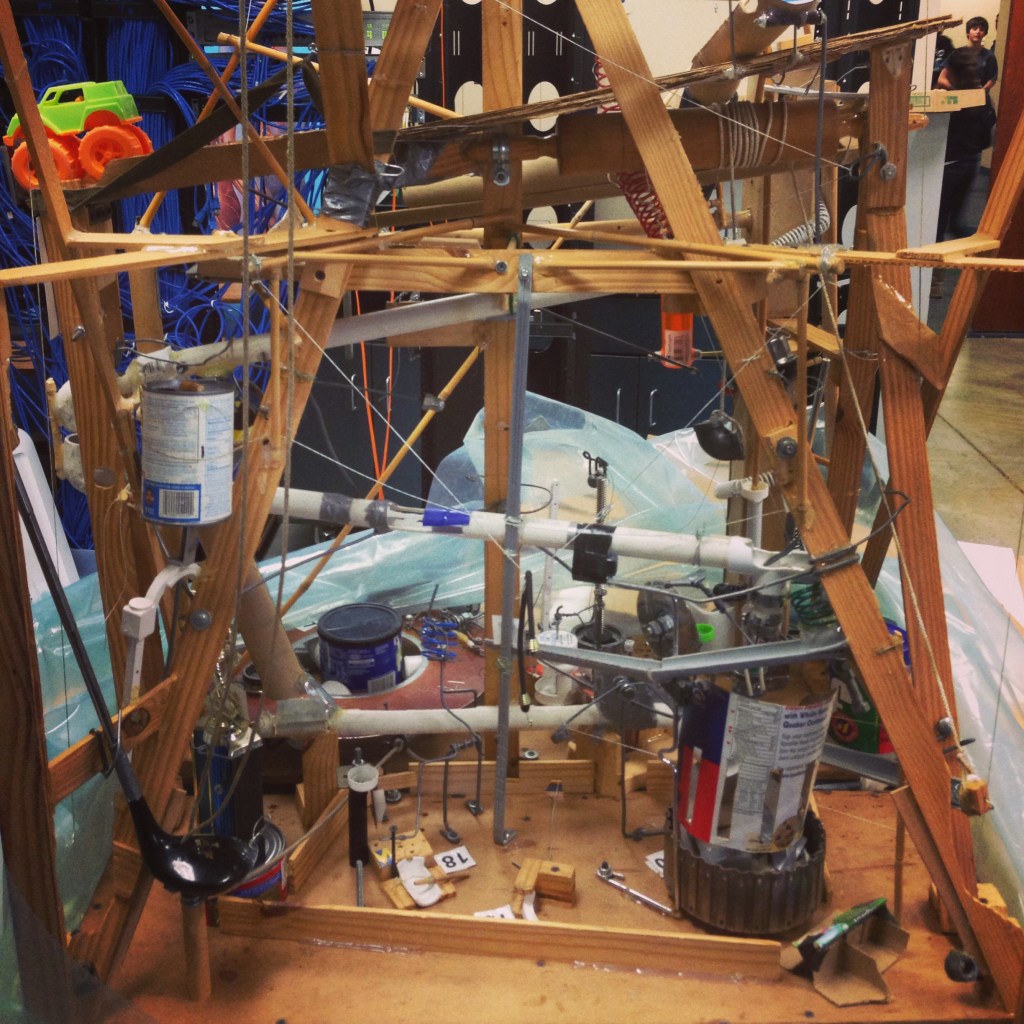 A Rube Goldberg example