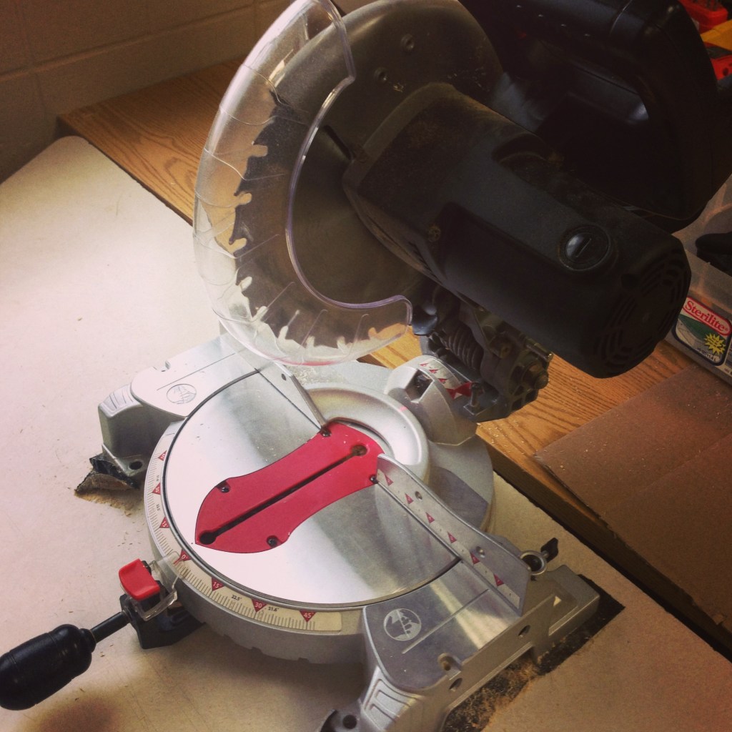 The saw used to fulfill Rube Goldberg orders