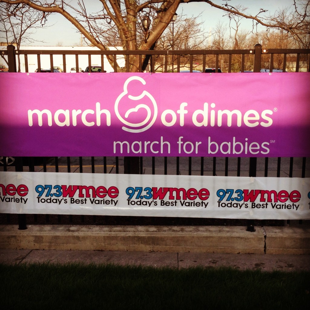 Impact 52 volunteers at the March for Babies