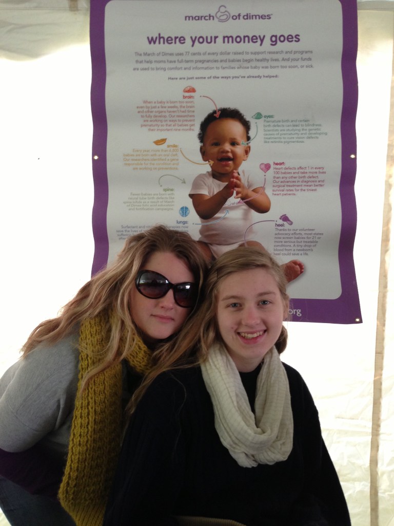 Impact 52 volunteers with the March of Dimes