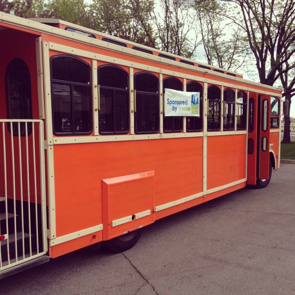 Impact 52 serves as trolley docents