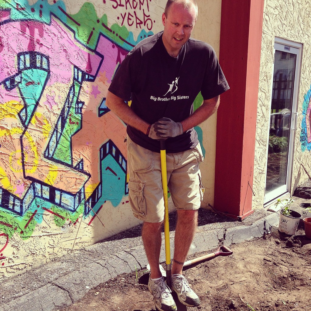 Impact 52 works in the courtyard at Wunderkammer