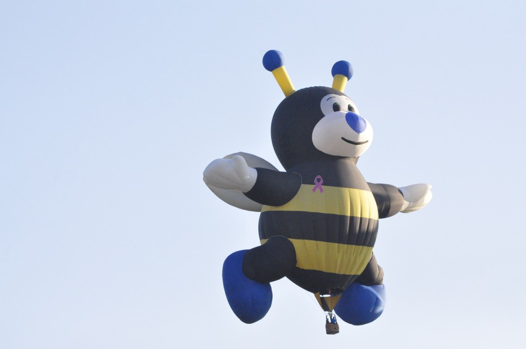 Impact 52 volunteers with hot air balloon