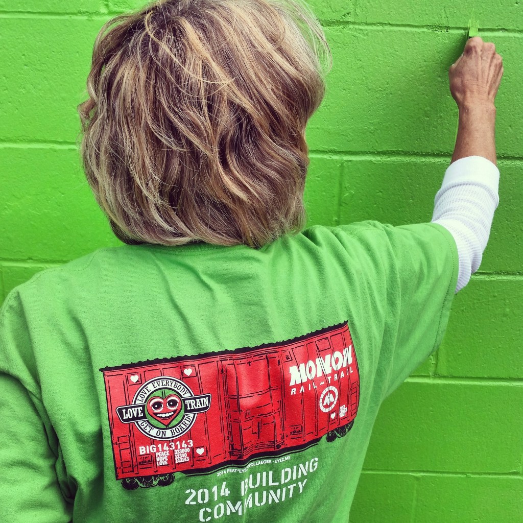 Impact 52 helps paint The Love Train